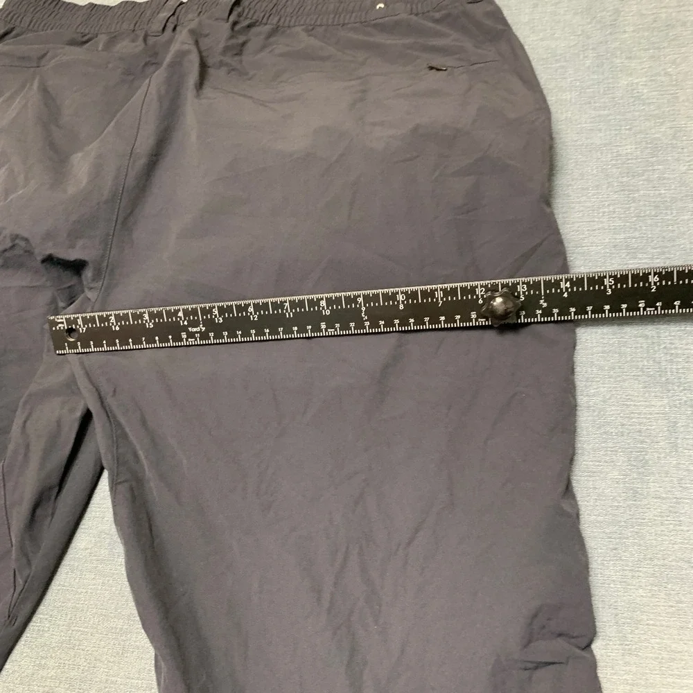 Uniqlo Casual Pants Mens XL Gray Comfort Stretch Mesh Lined Slash Pocket Outdoor